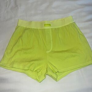 Skims neon yellow boxers